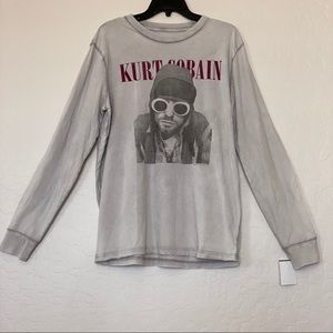 New Kurt Cobain Long Sleeve Tee